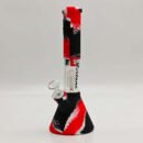 11" Silicone with glass percolator bong - Assorted