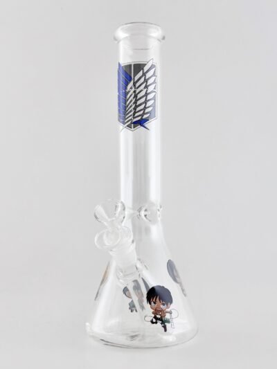 12" Anime-Themed Beaker Bongs – 4mm Thick Glass