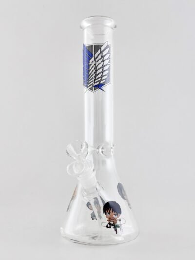 12" Anime-Themed Beaker Bongs – 4mm Thick Glass