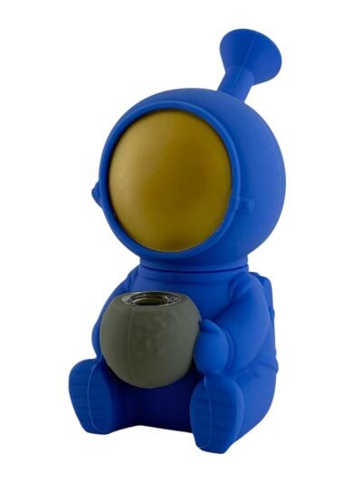 6“ Astronaut Silicone Water Pipe-Assorted Color