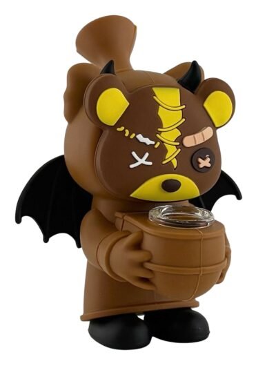 6" Franken-Bear Silicone Water Pipe