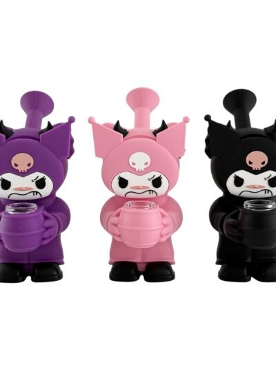 6" Silicone Character Water Pipe – Assorted Colors
