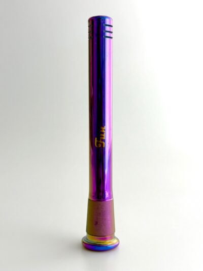Electroplate 5-1/2" Downstem With Gold Logo