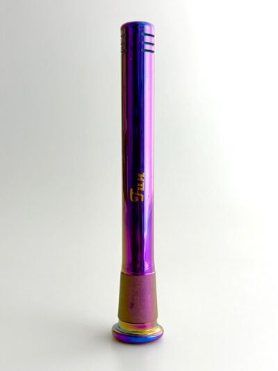 Electroplate 5-1/2" Downstem With Gold Logo
