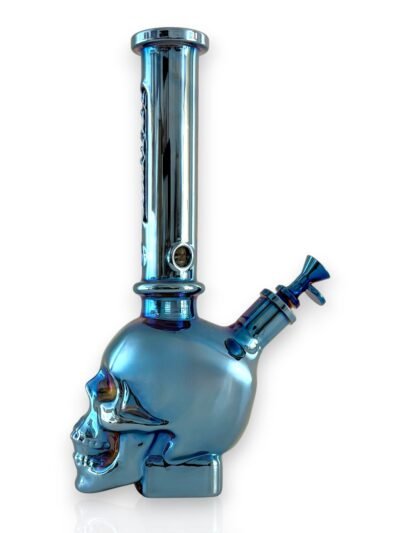 Fortune | 14" Electroplated 7MM Skull Bong