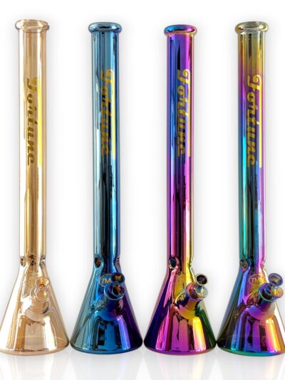 Fortune | 24" Electroplated 7MM Beaker Water Pipe