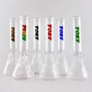 TOKE - 12" Beaker Bongs – 4mm Thick Glass