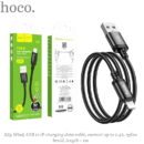 X89 Wind Charging Data Cable – USB to Lightning, 1M Nylon Braided Fast Charge & Sync – HOCO