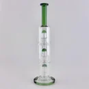17″ Triple Dome Percolator Water Pipe with 14mm Handle Bowl Piece