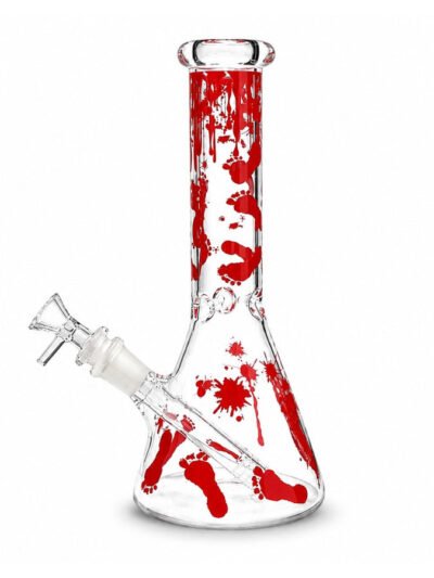 10" Blood Splatter Beaker Bong