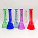 Fortune | 10" 4mm Assorted Colour Beaker Bong