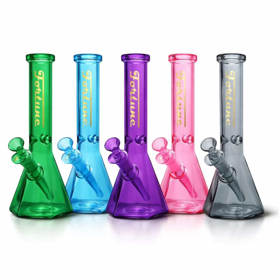 Fortune 10 Pyramid Beaker Bong