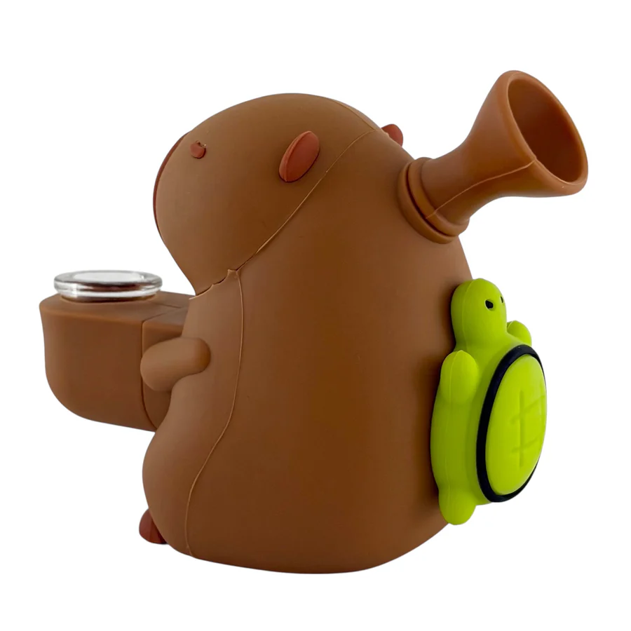 6" Capybara Silicone Water Pipe - Image 5