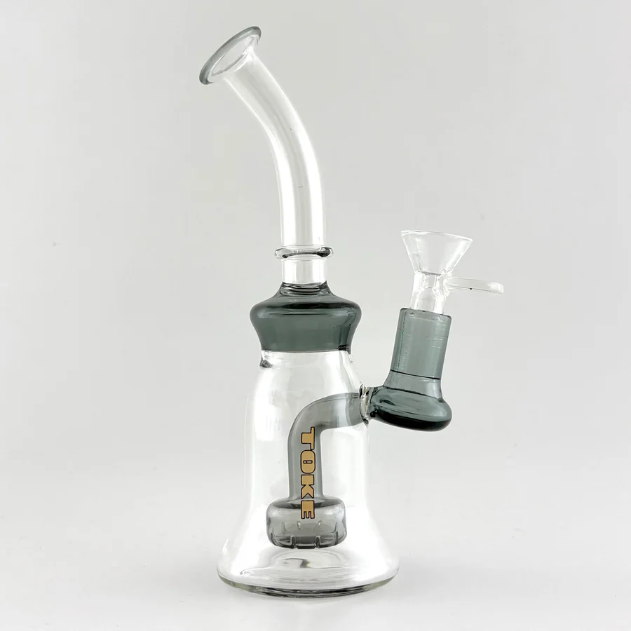 8” Glass Dab Rig - Circ Perc - Image 3