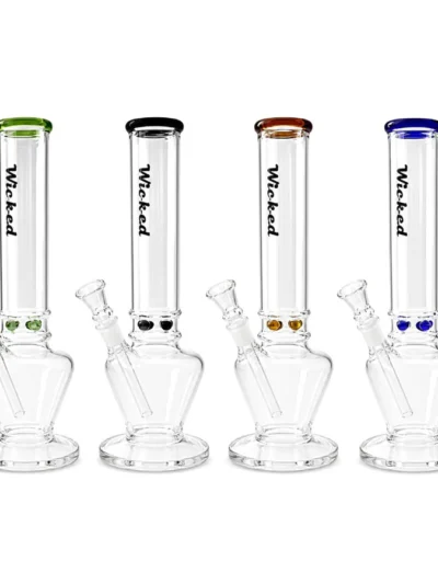 Wicked | 10" 4mm Glass Beaker Bong