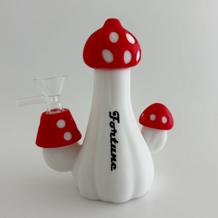 5" Mushroom Design Silicone Bong - Image 5