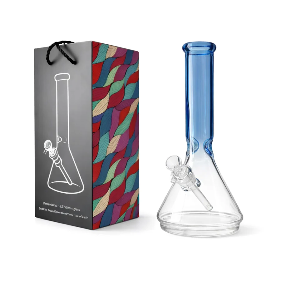 Prism Core 12.5” 7mm Heavy Glass Beaker Bong - Image 8