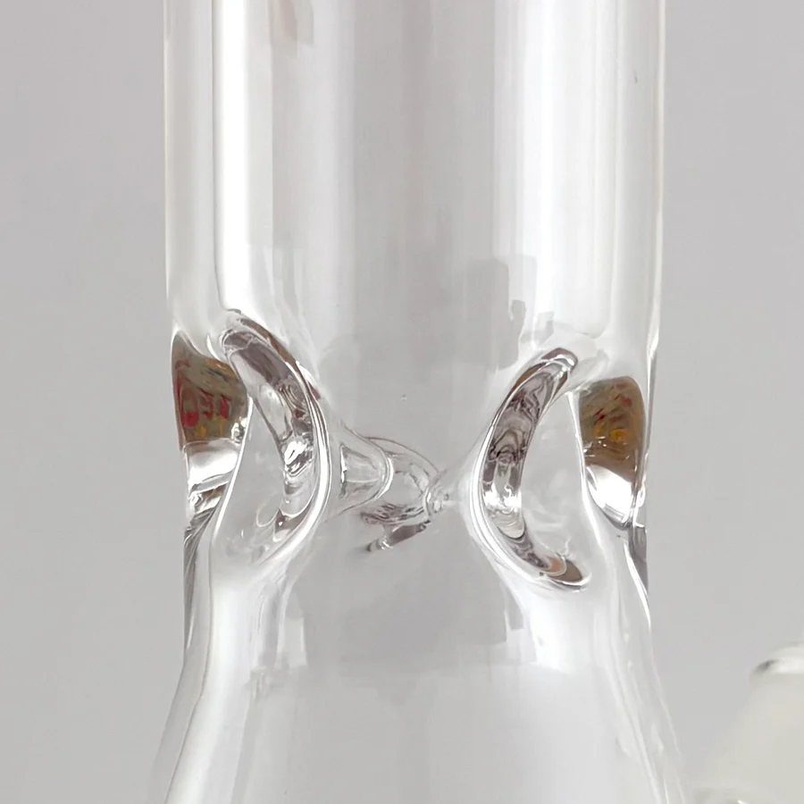 Wellcann 17" Thickened Base Psychedelic Beaker Glass Bong - Image 7