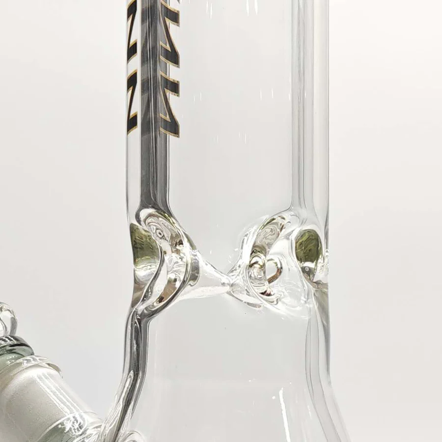 Wellcann | 14" 7mm Psychedelic Thickened Beaker Glass Bong - Image 4
