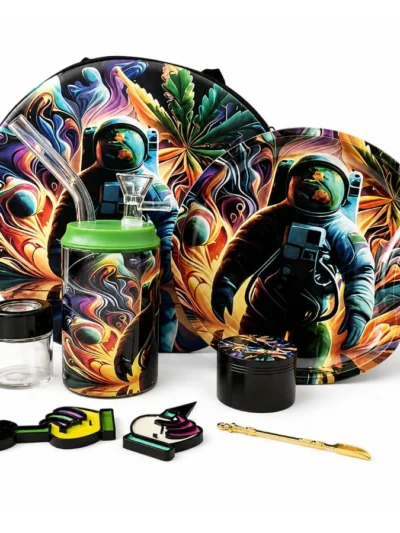 Cosmic Drift All-In-One Travel Glass Set