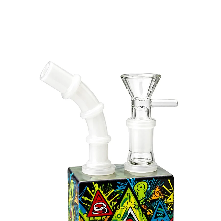 Juicy Box Smoking Set- Neon Triangle Terror - Image 2