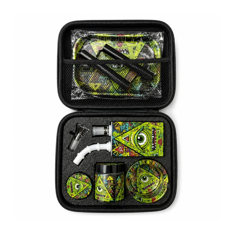 Juicy Box Smoking Set- Neon Triangle Terror - Image 4