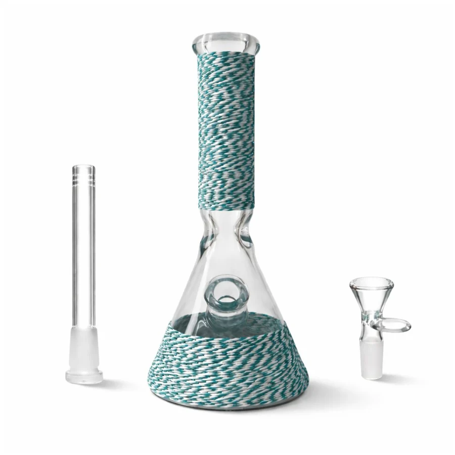 Braided Grip 12.5” 7mm Beaker Bong - Image 5