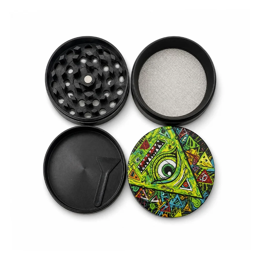 Juicy Box Smoking Set- Neon Triangle Terror - Image 6