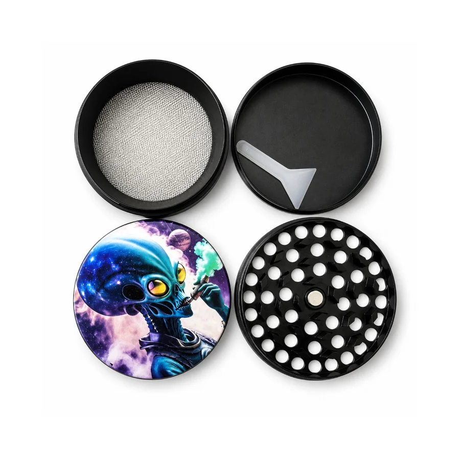 Cosmic Pulse 7.5” Juicy Box Bong Travel Kit - Image 9