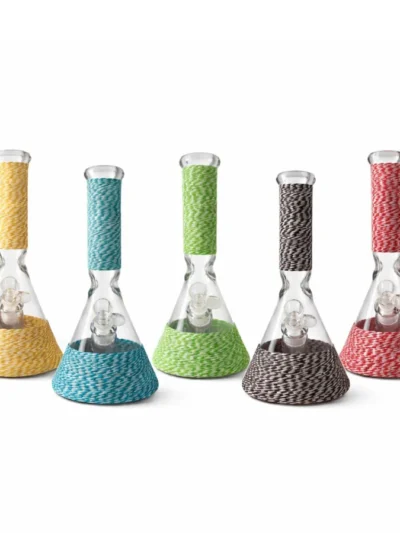 Braided Grip 12.5” 7mm Beaker Bong