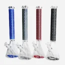 New Design 20" Stylish Designed 9mm Glow in the dark Glass Bong