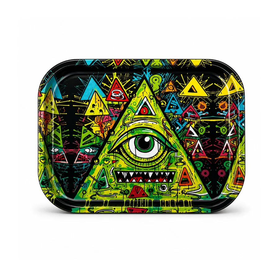 Juicy Box Smoking Set- Neon Triangle Terror - Image 7