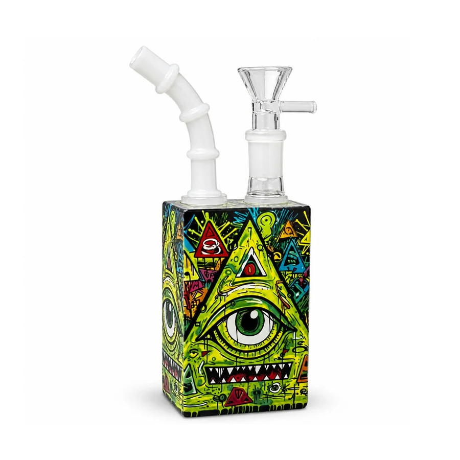 Juicy Box Smoking Set- Neon Triangle Terror - Image 5