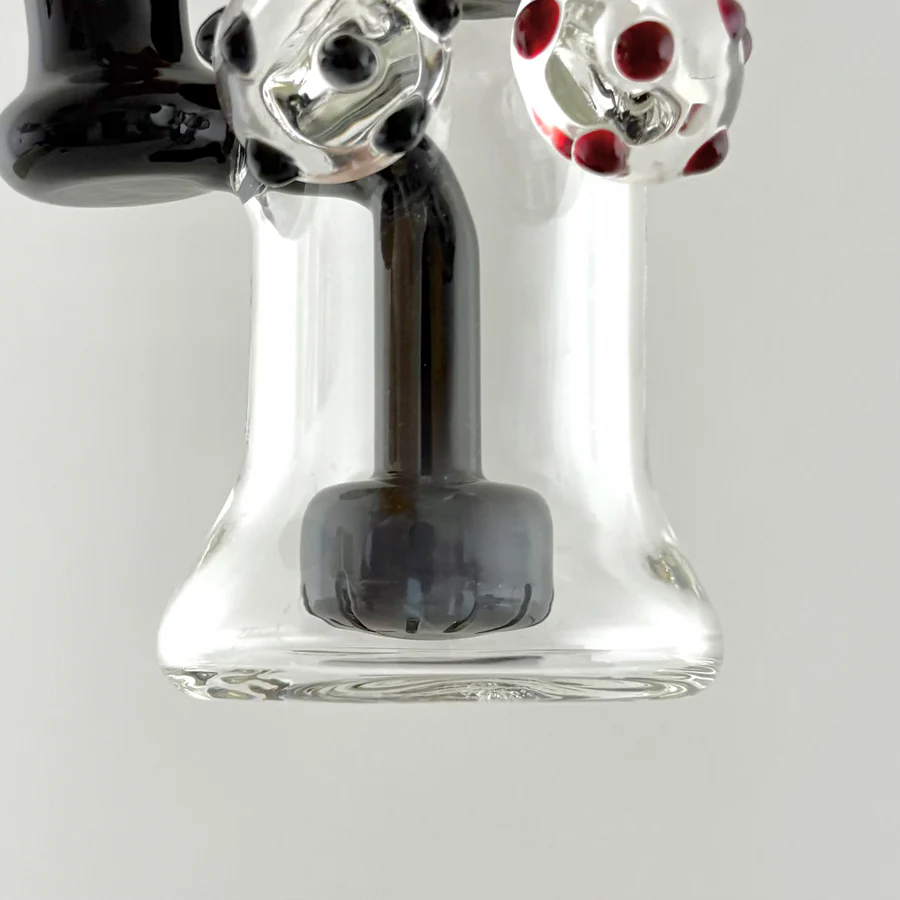 8" Mushroom Pendent Glass Bong - Image 9