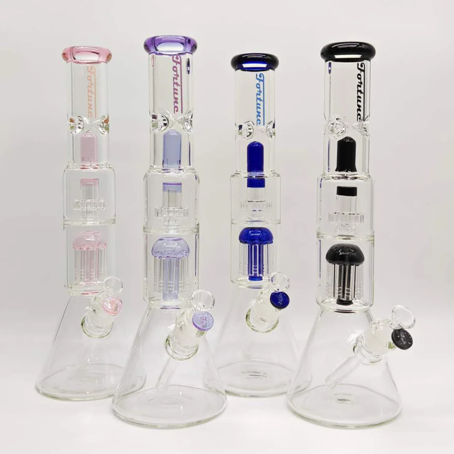 Fortune | 16" 7mm Double-Disk Percolator Beaker