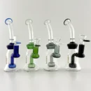 8” Glass Dab Rig - Circ Perc