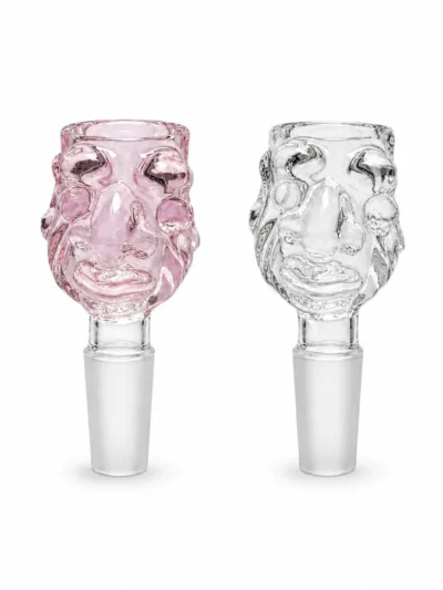 14mm Troll Face Glass Bowl Piece