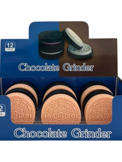 Cookie Style Plastic Grinders – (2-Part)